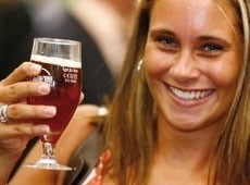Women: up for a beer