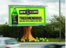 WKD Core: campaign led on billboards