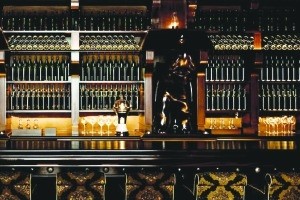 Altar to drink: The impressive NoMad mahogany back-bar in New York