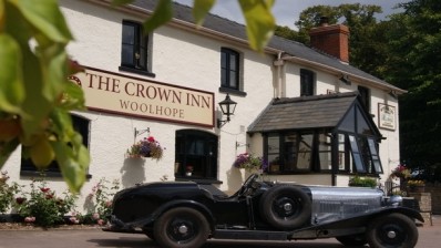 Winners: the Crown Inn won bet Cider Pub at the Great British Pub Awards