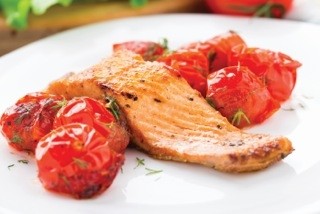 MacKnight’s Flavoured Hot Smoked Portions: Skin-wrapped salmon portions marinated then smoked over oak wood chips