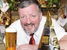 Graham Rowson, licensee of the Saddle Inn, Lea, Preston, Lancashire