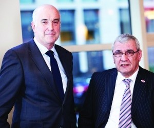 Arbitration: PICA-Service chairman Rodger Vickers  and PIRRS chairman Bernard Brindley