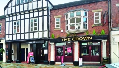 The recently sold Crown in Lichfield, Staffordshire 