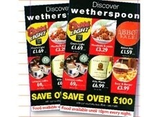 JD Wetherspoon is offering value food