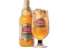 Growing: Stella Artois Cidre performed well despite UK beer volumes being down 