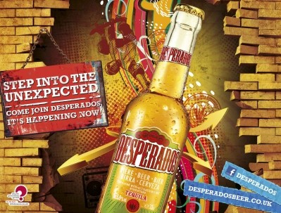 Heineken's tequila-flavoured lager Desperados in live music pub promotion