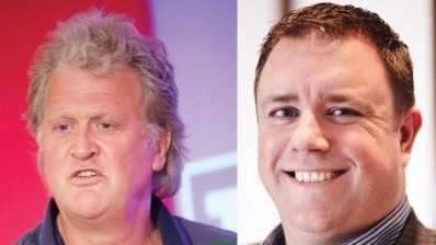 Tim Martin (left) to PMA editor Rob Willock: 'You're in trouble, boy...'