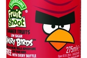 Angry Birds Fruit Shoot campaign from Britvic