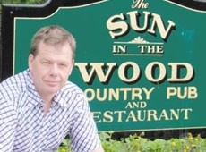 Philip Davison, host at the Sun in the Wood, Ashmore Green, Berkshire, 2009 BII Licensee of the Year