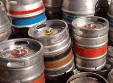 Beer keg theft