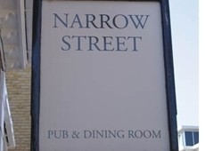 Narrow Street: lost out in the latest Michelin guide