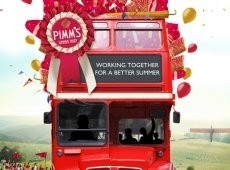 A Pimm's bus forms part of the campaign