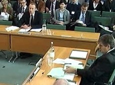 David Rusholme gives evidence to Committee