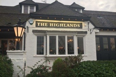 Licensee Ian Ridley said the Highlands had been 'in a downwards spiral for some years' before he took it on [Credit: Ridley Inns]