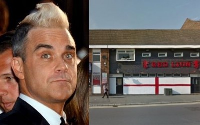 Buy the pub, Robbie: #RobbieForRedLion (images from Google and Wikipedia)
