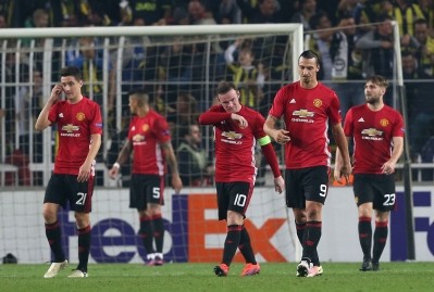 Dejected: October was an indifferent month for Manchester United