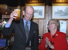 Duke of Kent: toast to Kate and Wills