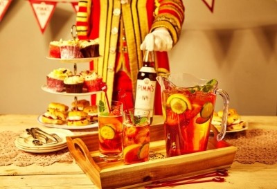 By royal appointment: Pimm's is the official Patron's Lunch partner