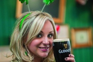 Consider music, drinks and entertainment on St Patrick's Day