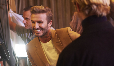 Against the grain: Beckham is just as passionate about whisky as football
