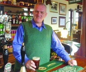 The soon-to-be Rev Chris Maclean is counting down his pint-pulling days