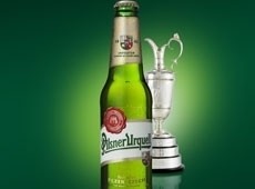 Pilsner Urquell: official beer of the Open