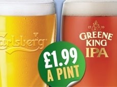 Hosts can sell pints for £1.99
