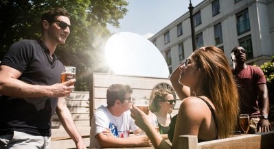 Mirror mirror in the garden: Meantime's answer to shady beer gardens