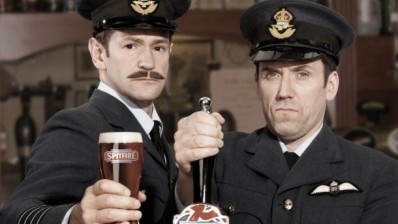 Comedy duo Armstrong & Miller as RAF pilots promoting Spitfire ale