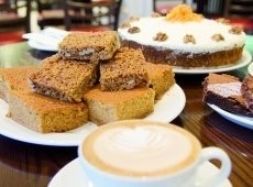 Coffee and cake: business booster