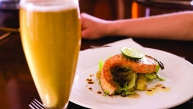 Match: dining with beer could lead to a rise in pub sales