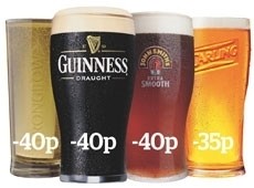 Discounts: Cuts have seen drinks sales rise