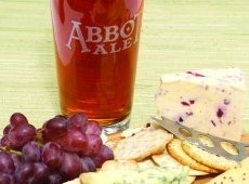 Abbot Ale cheese board