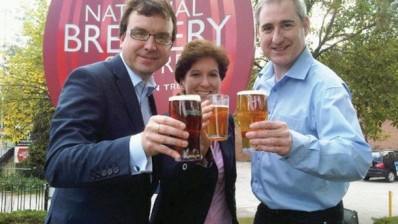 Andrew Griffiths MP (far left) welcomed the move