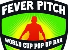 Fever Pitch: pop-up bar on Fulham Broadway