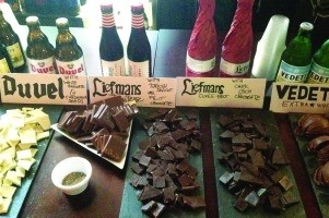Chocolate and beer evening at the Head of Steam in Durham