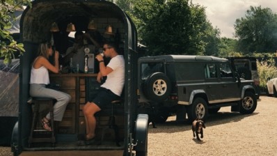 How to convert a vehicle into a pub bar