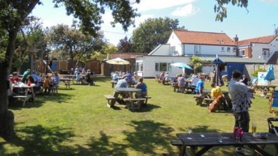 Beer gardens can play an important role in the summer