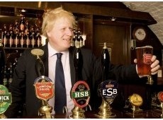 Boris at the brewery