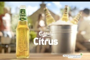 Carlsberg Citrus lager is the first brand expansion for Carlsberg in a number of years