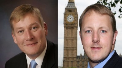Face-off: Tory pubs minister Kris Hopkins (left) takes on Labour counterpart Toby Perkins (right)