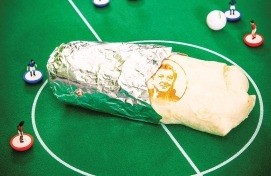 The Roy Hodgson burrito from Benito's Hat