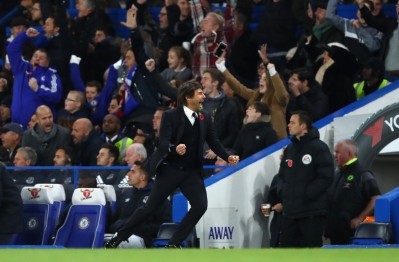 Double trouble: Antonio Conte's Chelsea are targeting a Premier League and FA Cup double this season
