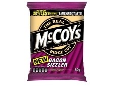 McCoy's: new Bacon Sizller flavour