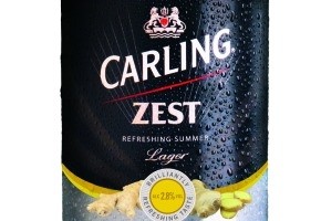 Carling Zest launched by Molson Coors into on-trade
