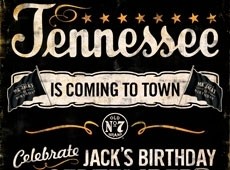 Jack Daniels: birthday celebrations