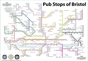 'Tube map' for pubs is proving a winner