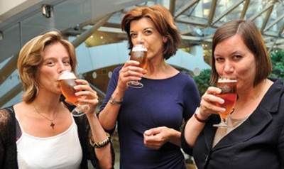 Beer drunk by one in six women