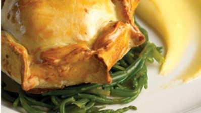 Top 50 Gastro Recipes: The Parkers Arms - Saltmarsh hogget and cockle pie